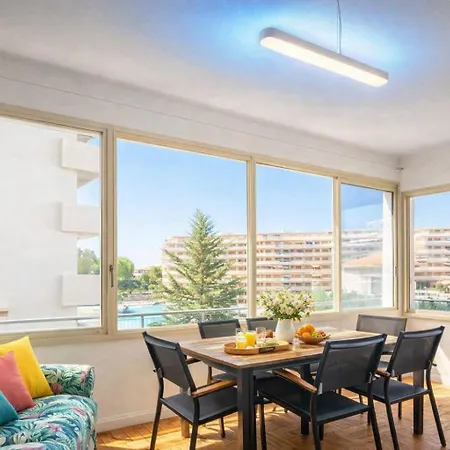 아파트 Croisette 200m Spacious & Quiet 2-bedroom With Terrace